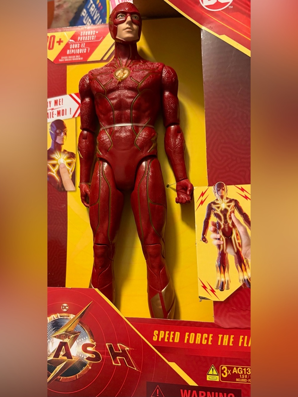 The Flash Action Figure - Red Superhero Toy